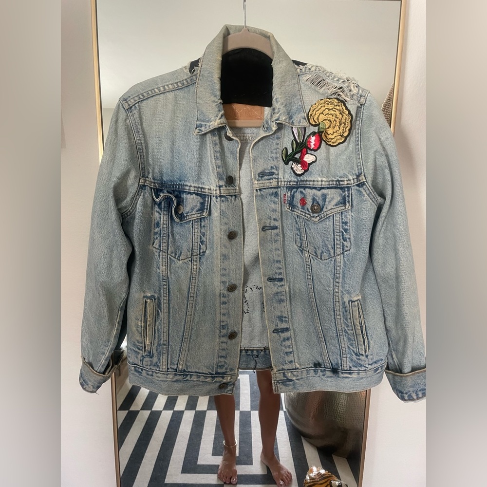 Vintage Levi’s patchwork jacket